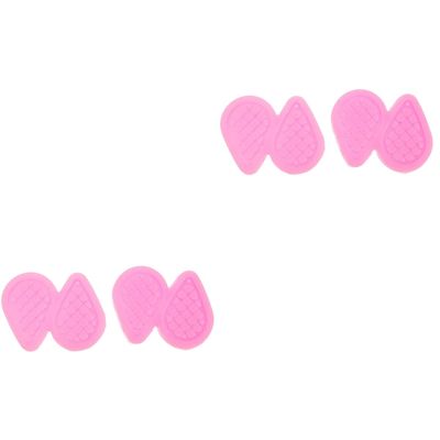 Wakauto 4pcs Silicone Earrings Molds for Epoxy Jewelry Making Design Non-Stick Crafting Tool for Handmade Earrings and Accessories