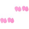 Wakauto 4pcs Silicone Earrings Molds for Epoxy Jewelry Making Design Non-Stick Crafting Tool for Handmade Earrings and Accessories view 1