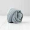 Wool Roving - Extra Fine Merino - Wet Nuno Needle Felting - Spinning - Knitting - Weaving - Carding - Grey Black Palette - 100g/3.5oz - Classic Collection DHG (Wolf) view 1