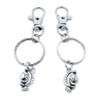 100 Pieces Keyring Keychain Wholesale Suppliers Jewelry Lobster Clasps BD2G1L Globe view 1