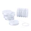 Boutigem 10 Rolls Clear Elastic String 1mm Crystal Stretchy Beading Thread Cord for Bracelets Jewelry Crafts Making, 4.5m/ Roll view 1