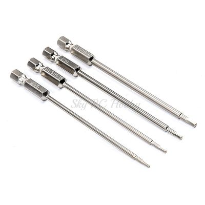 4pcs/lot Metal 0.05" 1/16" 5/64" 3/32" Hexagonal Wrenches Screw Drivers Tools Kit for RC Models Multirotor/RC Car Accessories