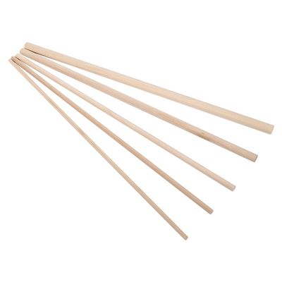 Wooden Sticks, Wood Dowel Rods 30cm, 3 4 5 6 8 10mm Optional, Unfinished Wooden Dowel Sticks Wooden Poles, Small Wood Building Stick Craft Sticks(8MM*30CM)