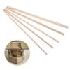 Wooden Sticks, Wood Dowel Rods 30cm, 3 4 5 6 8 10mm Optional, Unfinished Wooden Dowel Sticks Wooden Poles, Small Wood Building Stick Craft Sticks(8MM*30CM) view 4