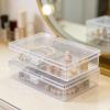 Thintinick 12 Pack Rectangular Clear Plastic Storage Containers view 2
