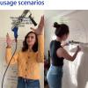 WZFANJIJ Electric Carpet Tufting Gun Carpet Weaving Machine Cut Pile Rug Tufting Gun Pray Gun Speed 5-40 Stiches/secs with Wool and Tufting Cloth view 2