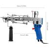 WZFANJIJ Electric Carpet Tufting Gun Carpet Weaving Machine Cut Pile Rug Tufting Gun Pray Gun Speed 5-40 Stiches/secs with Wool and Tufting Cloth view 4