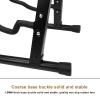 CHUANGRUN Guitar Stand, Folding Universal A Frame Stand Adjustable Guitar Stand, Easy to Carry Mini Stand for All Guitars, Ukulele, Violin, Banjo, Vertical Instrument Display Rack for Home or Studio view 3