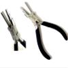 1 EA German Heavy Duty Bail Making Pliers -LITTLE WRAPPER LOOPING PLIER, 5, 7, 10MM LOOPS, WIRE WRAPPING JEWELRY PLIERS -WITH NON-SLIP COMFORT GRIP HANDLE view 1