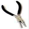 1 EA German Heavy Duty Bail Making Pliers -LITTLE WRAPPER LOOPING PLIER, 5, 7, 10MM LOOPS, WIRE WRAPPING JEWELRY PLIERS -WITH NON-SLIP COMFORT GRIP HANDLE view 3