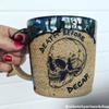 Ceramic Decals, Underglaze Transfer - Skull (9.5' x 13' Inch, White) view 3