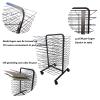 LYLFF Art Drying Rack, Art Class Oil Painting Board, Drying Paper Works and Storing Children's Gifts Foldable Oil Painting Board Magazine Display Cabinet view 3
