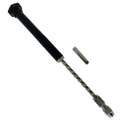 Archimedes Spiral Push Hand Pin Vise Drill Capacity 0-2.0 mm DIY Wood Clay Resin Casting Molds Jewelry Pendant Making Supplies