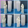 TOPYS 3D Hugging Abstract Human Body Candle Mold Silicone, DIY Embrace Candle Molds for Candle Making Soy Wax Soap Clay Plaster Resin, Life Silicone Mould for Home Decor Gifts (Meet) view 4
