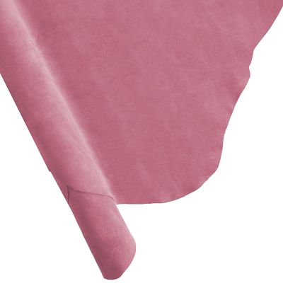 ELW Chap Splits Suede Leather 4-5 oz (1.6-2mm) - Pre-Cut Dusty Rose 1-3 SQ FT 2 PCS | USA Made AB Grade Full Grain Leather Sheet, Soft Leather Hide for DIY, Craft, Car Upholstery, Garments, Furniture