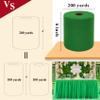 Emerald Green Tulle Fabric Rolls 6 Inch by 200 Yards (600 feet) Fabric Spool Tulle Ribbon for DIY Green Tutu Christmas Gift Wrapping Baby Shower Birthday Party Wedding Decorations Craft Supplies view 3