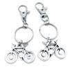 100 Pieces Keyring Keychain Wholesale Suppliers Jewelry Lobster Clasps AG4R6Y Bike Bicycle view 1