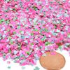 Princess Shape Glitter, Heart and Star Shape Glitter, Glitter for Nails, Glitter for Tumblers, Glitter Shapes for tumblers, Glitter Shapes for Crafts, Glitter Shape Confetti (1/2oz) view 1