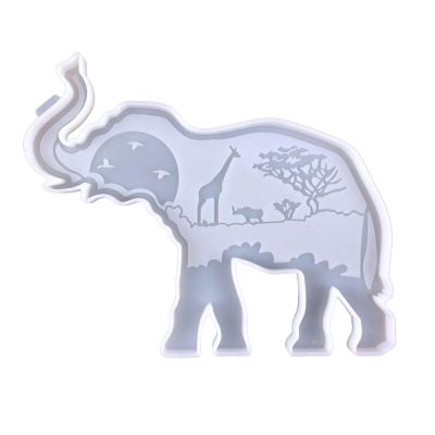 Animal Resin Silicone Mold kit, 3D Silicone Casting Mold | DIY Silicone Animal Making Mold | Homemade Wolf, Elephant, Horse, Bear, elk, Eagle, Living Room Silicone Mold, Home O bar, Office Decoration