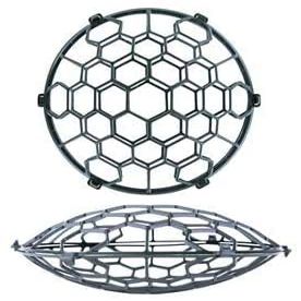 Floral Cage Arranger for Flowers l Bouquet Floral Cage l Pillow Floral Cage for Centerpieces and Vases l Sell in Set of 2 (8", Pillow) (335-72-07)