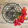 Floral Cage Arranger for Flowers l Bouquet Floral Cage l Pillow Floral Cage for Centerpieces and Vases l Sell in Set of 2 (8", Pillow) (335-72-07) view 2