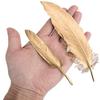 Zamihalaa 10-100-500pcsSilver goldenGoose/Duck/Turkey Feather for Needlework DIY Pheasant Pluma Wedding Decor Dream Catchers Craft Wedding - 15-20cm -1-100PCS view 4