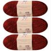 3-Pack Fluffy Wool Blend by Yonkey Monkey. Knitting Crochet DIY Art Crafts (Bordeaux 038) view 1