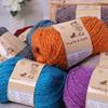 3-Pack Fluffy Wool Blend by Yonkey Monkey. Knitting Crochet DIY Art Crafts (Bordeaux 038) view 4
