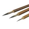 Froiny 3pcs Chinese Art Painting Brush Weasel Hair Hook Line Pen Art Drawing Brushes Supplies Watercolor Paint Brush Supplies (3 Size) view 2
