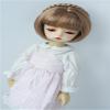 Jusuns Doll Wigs JD620 BOBO Cut with Braiding Band Synthetic Mohair BJD Wigs OB11 1/8 1/6 1/4 1/3 Blythes Doll Accessories (6-7inch, Sugar Brown) view 4