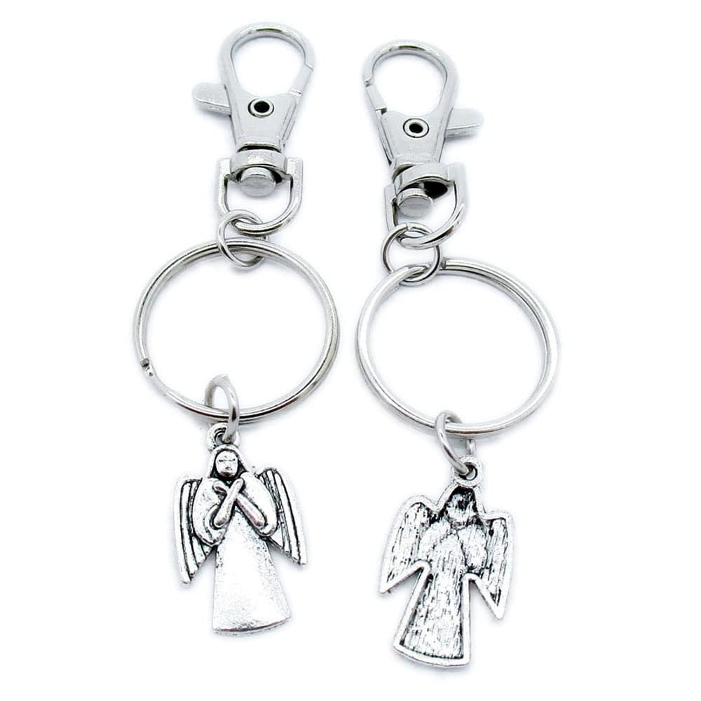5 Pieces Keyring Keychain Wholesale Suppliers Jewelry Lobster Clasps YL2Y4O Fairy Angel