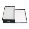novelinks Photo Case 4" x 6" Photo Storage Box, 10 Inner Picture Storage Containers & Photo Organizer Cases, Portable Photo Craft Keeper for Photos, Crafts, Cards (Black, 2 Pack) view 4