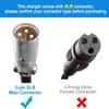 GLDYTIMES 3 Wire 3-Pin XLR Charging Port Cable for E-Bike, E-Scooter, Mobility, Wheelchair, Drive Medical XLR Female Jack Connector Adapter Currie BA-071-7 XLR Cable with Waterproof Cover view 3