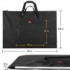 Nicpro Light Weight Art Portfolio Bag, 23 x 31 Inches Art Portfolio Case with Shoulder & Handle Carry, for Artwork, Poster, Sketch Drawing, Canvas, Photography, Solar Panel Storage view 2