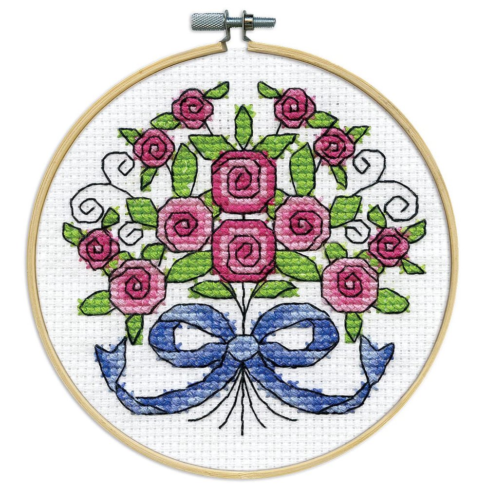 Counted Cross Stitch Roses