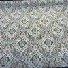 Outdoor Stamped Damask Stone Gray PKL Studio Fabric by The Yard view 1
