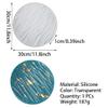 Rolin Roly Resin Round Tray Mold Wave Silicone Coaster Mould Jewelry Holder Epoxy Molds Cup Mat Casting Moulds for Making Crafts Such as Cup mat, Tea Tray, Fruit Plate, Home Ornament view 2