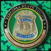 Virginia State Highway Patrol Police Department Challenge Art Coin view 1