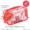 Lihit Lab SOERU A8101-11 Transparent Clear Box Pen Case, Large Capacity, Approx. 40 Pens, Indigo Blue view 3