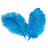 Zamihalaa 10-200pcs/lot Lake Blue Fluffy Ostrich Feather 15-70cm DIY Jewelry Feathers for Crafts Making&Wedding Partys Decoration Plumas - 55-60cm 22-24inch - 10PCS view 4