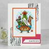 CREATIVE EXPRESSIONS Clear Stamp 4X6 TXTR Patch, Transparent view 3