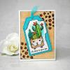 CREATIVE EXPRESSIONS Clear Stamp 4X6 TXTR Patch, Transparent view 4