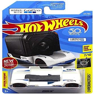 DieCast Hot Wheels Zoom in (White) - Experimotors 7/10