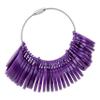Littlepa Ring Sizer Set Finger Size Gauge Measure Tool Jewelry Sizing Tools Rings Size, Purple, 1.23-2.35cm view 1