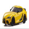 Kyosho Mini-Z AWD Toyota GR Supra TRD Aero Lightning Yellow Readyset 32626Y view 2