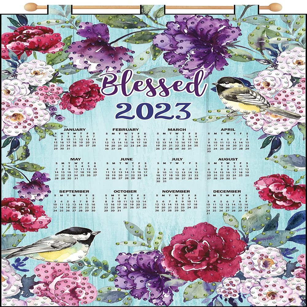 Blessed 2023 Sequin Calendar Kit