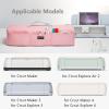 AMOIGEE Padded Dust Cover for Criicut Maker 4, Maker 3, Maker, Explore 4, Explore 3, Explore Air 2, Protective Machine Cover with Handle, Storage Pockets for Craft Accessories and Suppliers view 4