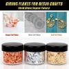 Mingjieus Gold Foil Flakes - 24 Color Metallic Gilding Flakes for Resin, Nails, Painting, Crafts view 4