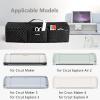 AMOIGEE Padded Dust Cover for Criicut Maker 4, Maker 3, Maker, Explore 4, Explore 3, Explore Air 2, Protective Machine Cover with Handle, Storage Pockets for Craft Accessories and Suppliers view 3