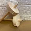1PC Spinning hammer DIY wool ply pet scarf weaving commemorative solid wood twister (A) view 3